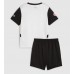 Camisa de Futebol Valencia Equipamento Principal Infantil 2024-25 Manga Curta (+ Calças curtas)